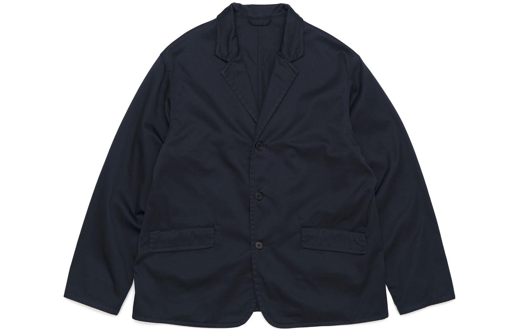 Nanamica SS23 Chino Jacket Solid Color Double Pocket Blazer for Men SUAS300