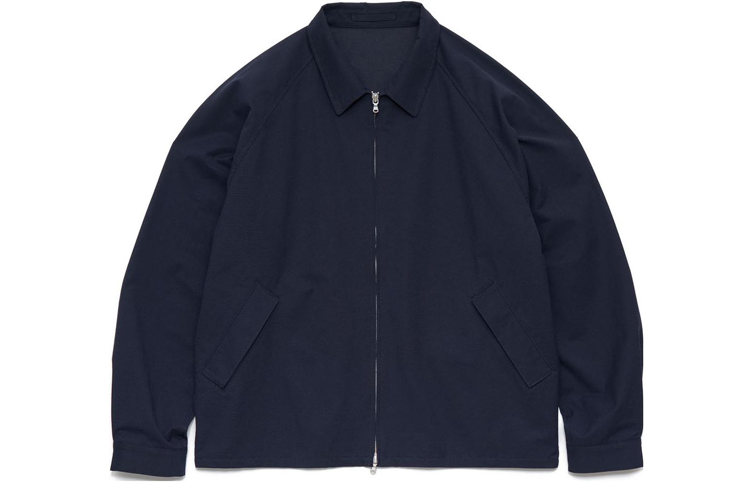 nanamica SS23 Solid Zip-Up Collar Jacket SUAS322