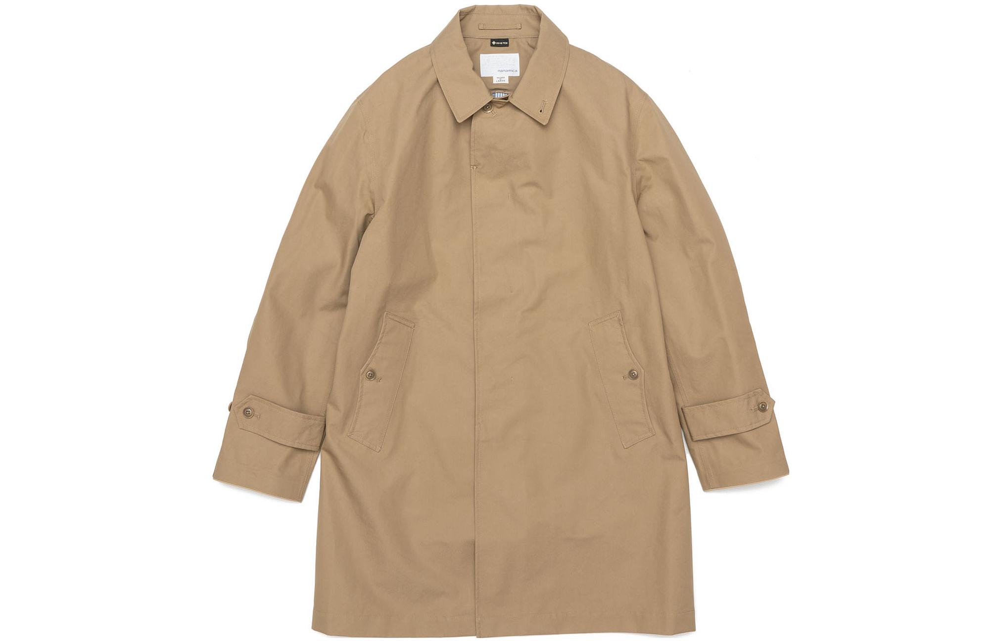 Order Nanamica SS23 男女同款纯色中长款翻领夹克外套 SUBS302