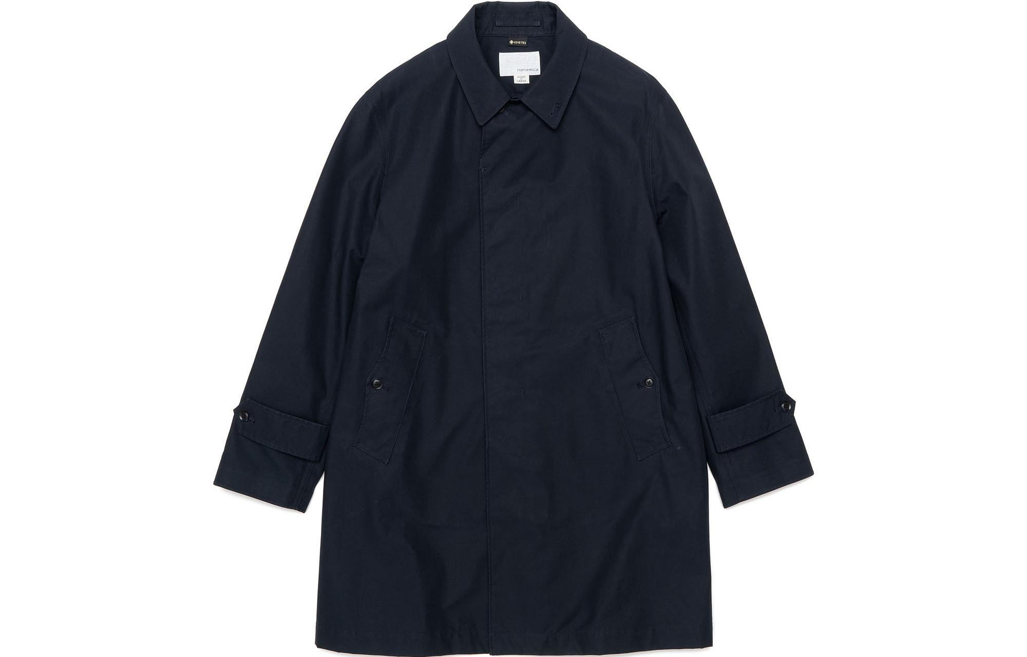 Sizing Nanamica SS23 男女同款纯色中长款翻领夹克外套 SUBS302