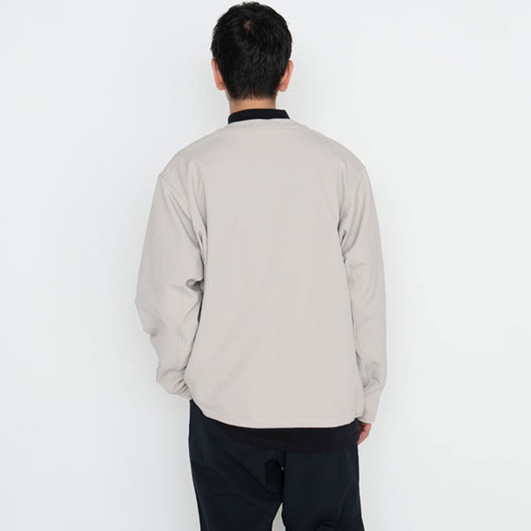 Shop Nanamica SS24 V領寬鬆版長袖外套。 SUHF359U