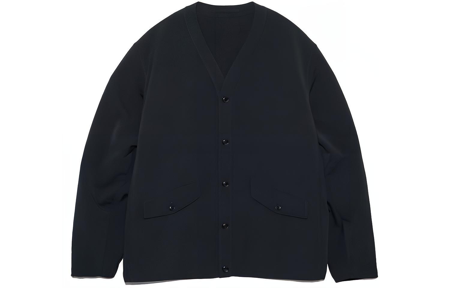 Sizing Nanamica SS24 V領寬鬆版長袖外套。 SUHF359U