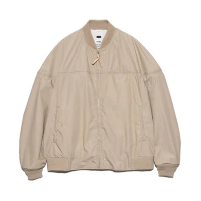 nanamica SS24 Loose Fit Zip-Up Long Sleeve Jacket SUAS407U