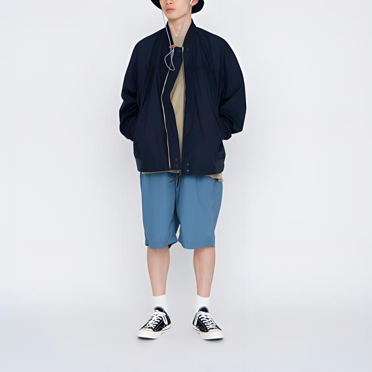 Sizing nanamica SS24 寬鬆版型長袖拉鍊外套 SUAS407U