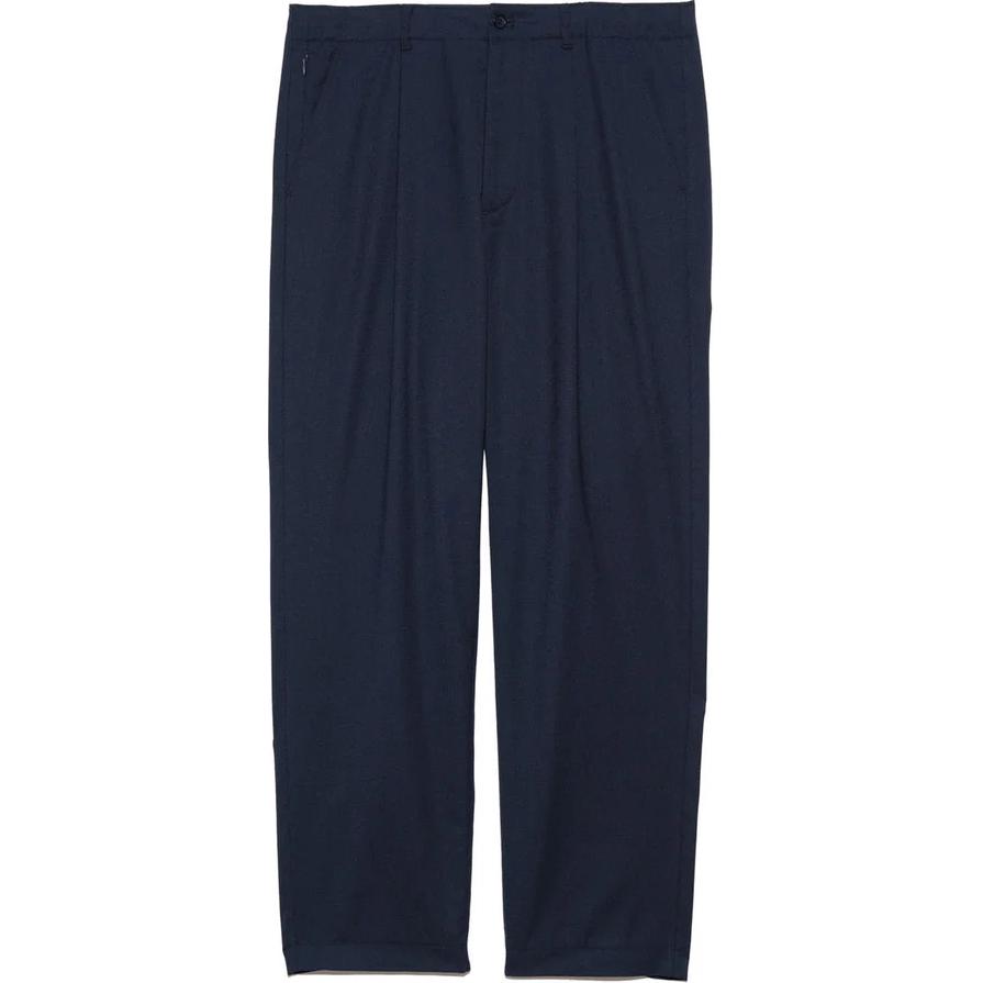 Nanamica SS24  Navy Tapered Pants with Hidden Zipper Pockets. SUCS403U-N