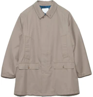 Nanamica SS24 Beige Unisex Single-Breasted Long Sleeve Jacket SUBF355U-BE Nanamica SS24 Beige Unisex Single-Breasted Long Sleeve Jacket SUBF355U-BE