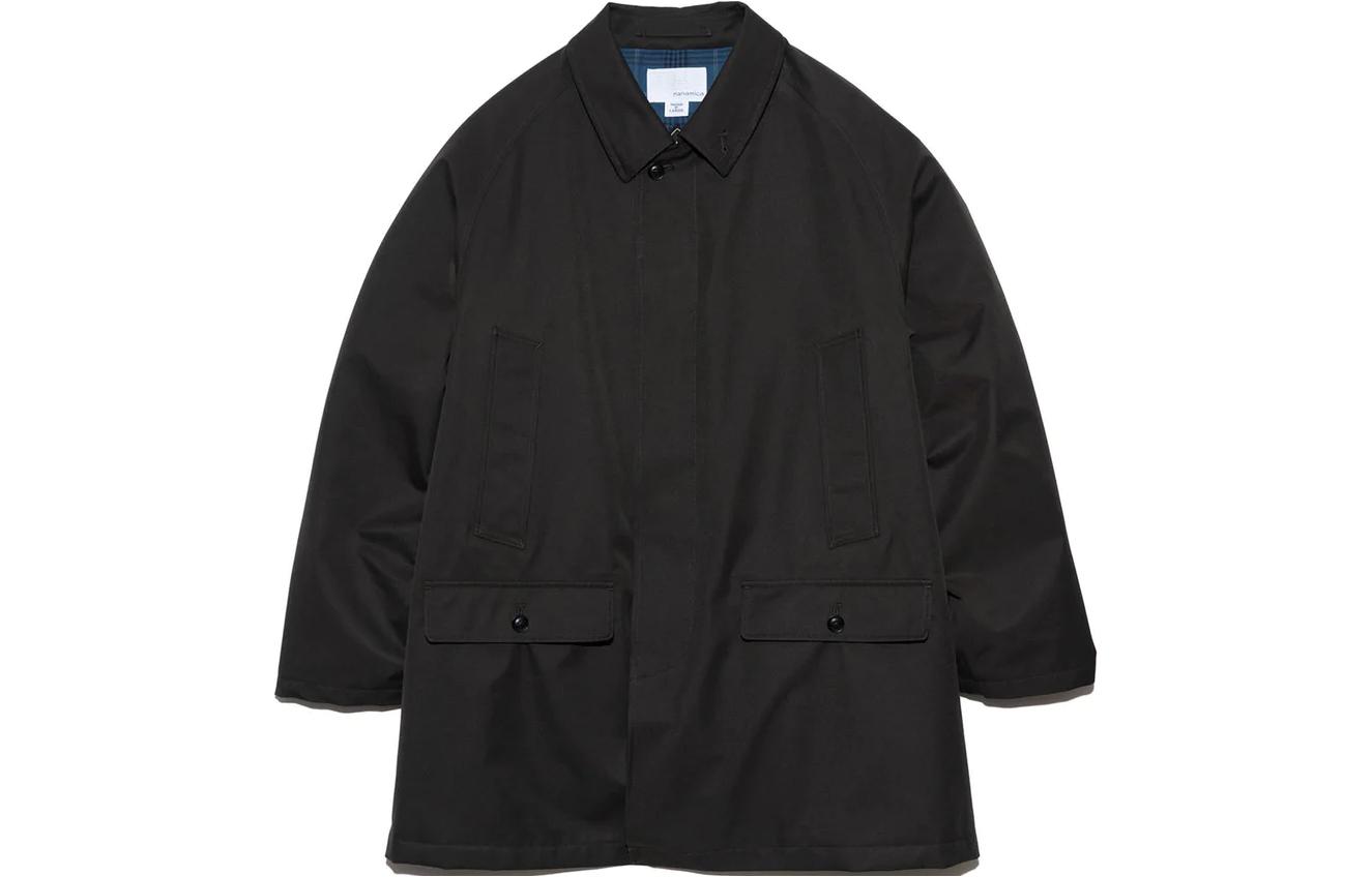 Order nanamica SS24 深炭灰男女單排扣翻領長袖夾克 SUBF355U-CH