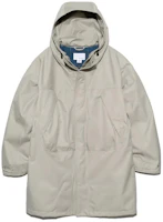 Nanamica SS24 Light Gray Unisex Zip Hoodie Casual Jacket SUBF350U-PH Nanamica SS24 Light Gray Unisex Zip Hoodie Casual Jacket SUBF350U-PH