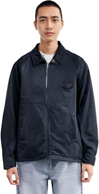 Nanamica SS24 海軍藍色拉格蘭拉鍊外套 男女通用 SUAS400U-N Lookbook Nanamica SS24 海軍藍色拉格蘭拉鍊外套 男女通用 SUAS400U-N