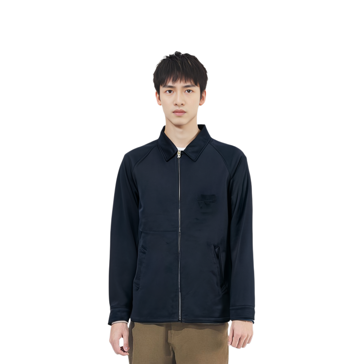 Purchase Nanamica SS24 海軍藍色拉格蘭拉鍊外套 男女通用 SUAS400U-N