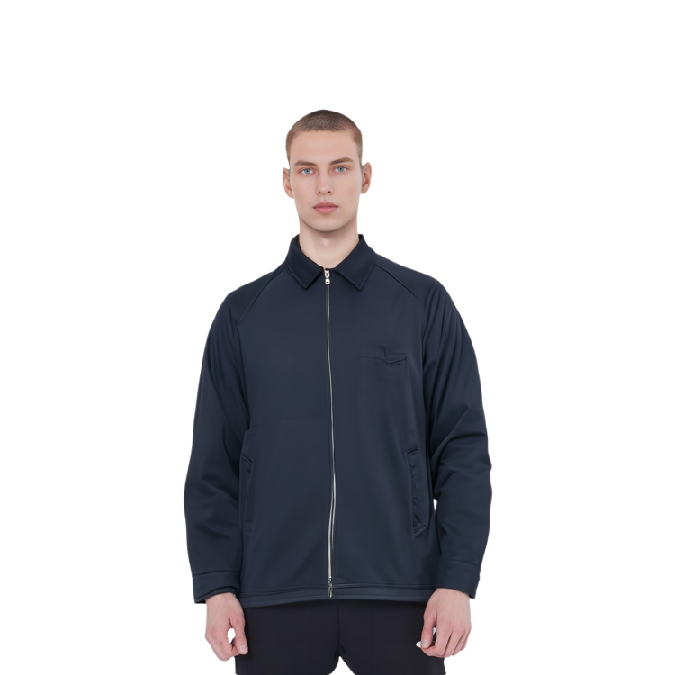 Details for Nanamica SS24 海軍藍色拉格蘭拉鍊外套 男女通用 SUAS400U-N