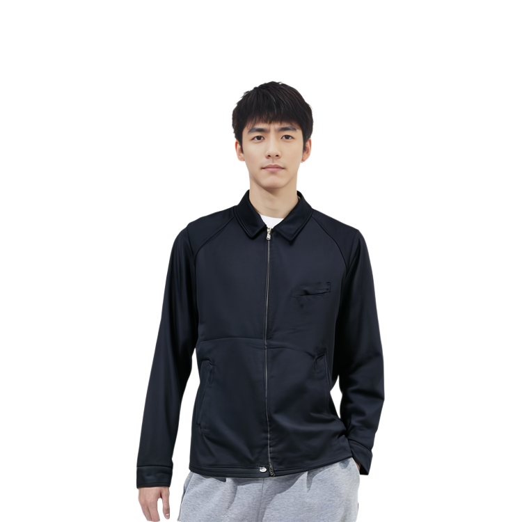 Sizing Nanamica SS24 海軍藍色拉格蘭拉鍊外套 男女通用 SUAS400U-N