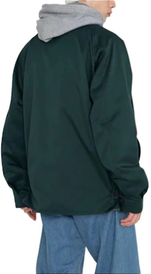 Nanamica SS24纯色拉链茄克男女同款绿色 SUAS400U-G Purchase Nanamica SS24纯色拉链茄克男女同款绿色 SUAS400U-G