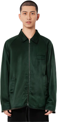 Nanamica SS24纯色拉链茄克男女同款绿色 SUAS400U-G Sizing Nanamica SS24纯色拉链茄克男女同款绿色 SUAS400U-G