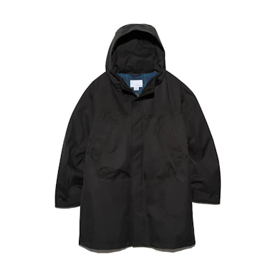Nanamica SS24 Unisex Charcoal Solid Zip Hoodie Jacket SUBF350U-CH