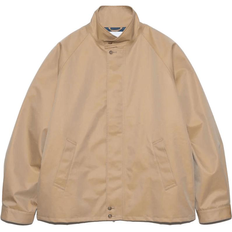 Nanamica SS24 Waterproof Breathable Stand Collar Jacket Beige () SUAS403U-BE