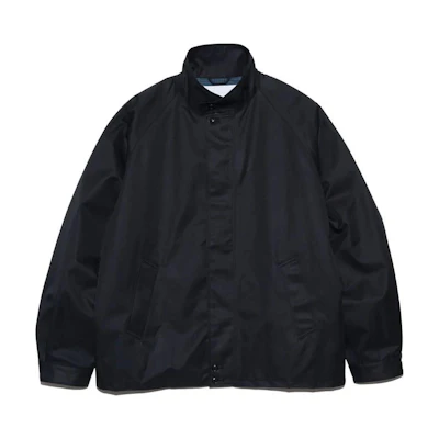 Nanamica SS24 Waterproof Breathable Stand Collar Jacket Black () SUAS403U-K