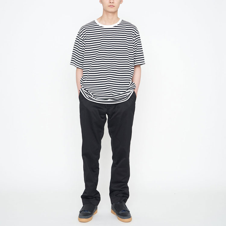 Shop Nanamica 直筒休閒錐形褲 男女款寬鬆版型長褲 潮流休閒褲。 SUCF153