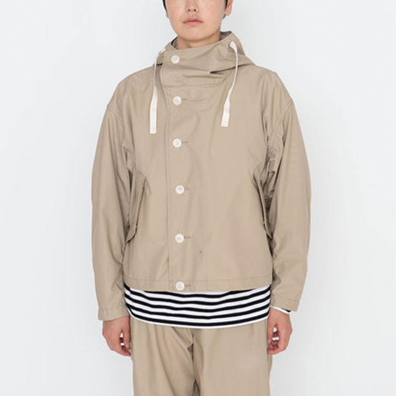 Shop Nanamica 男女寬鬆連帽長袖外套. SUAF370U