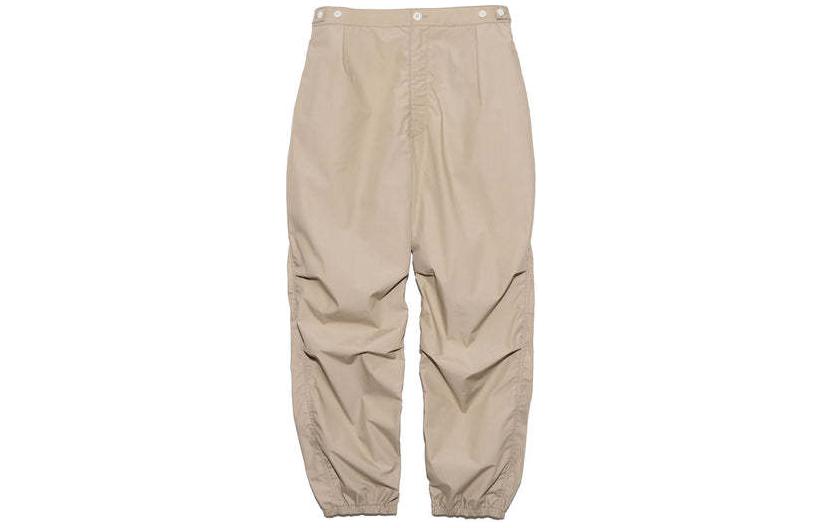 Nanamica Unisex Relaxed Fit Solid Tapered Mid-Rise Casual Pants SUCS406U