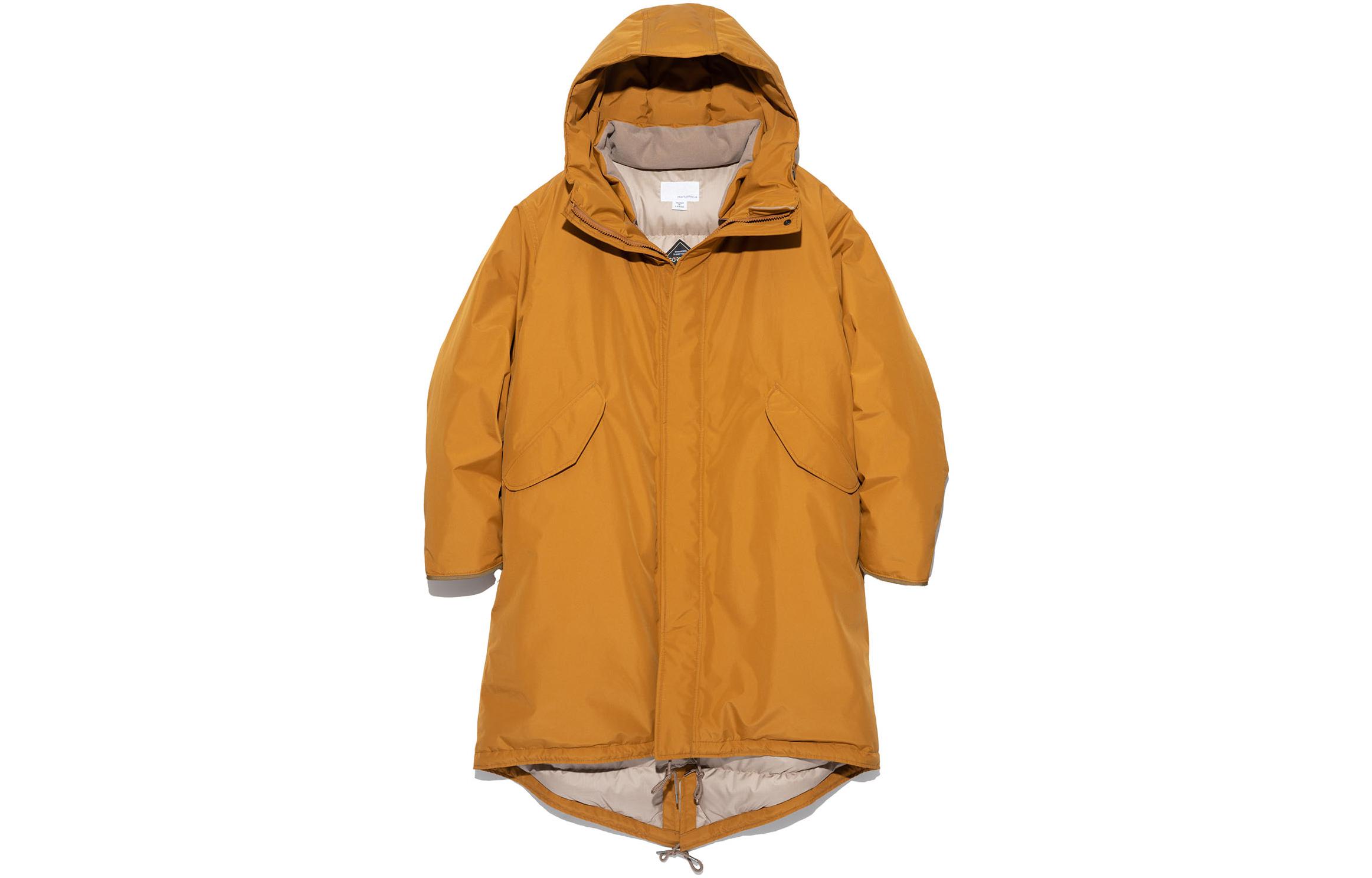 Details for Nanamica 男女同款純色羽絨連帽外套 SUBF358