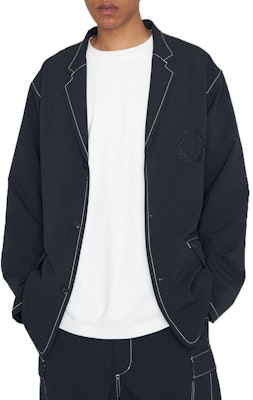 nanamica x AWAKE NY 黑色刺繡標誌紐扣夾克外套 SUAS205 Shop nanamica x AWAKE NY 黑色刺繡標誌紐扣夾克外套 SUAS205