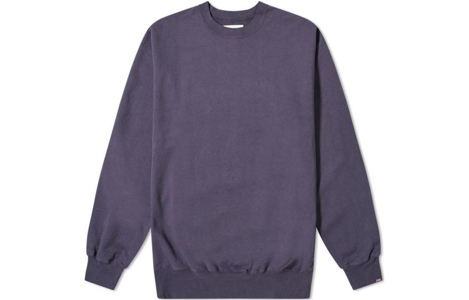 nanamica x END FW22 Back Logo Print Crewneck Sweatshirt NNE0002