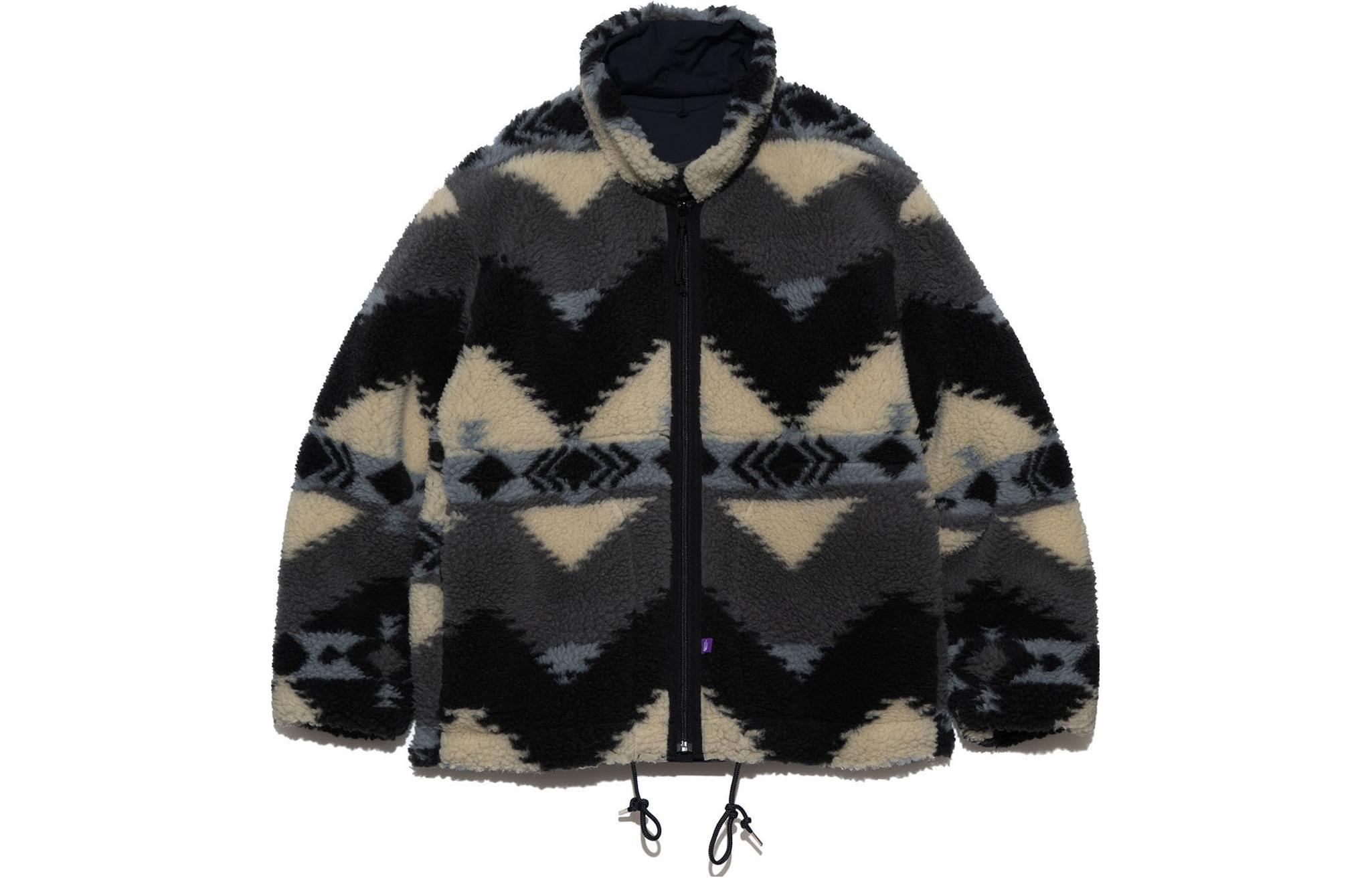 Nanamica TNF Purple Label Reversible Jacket Unisex Grey NA2355N