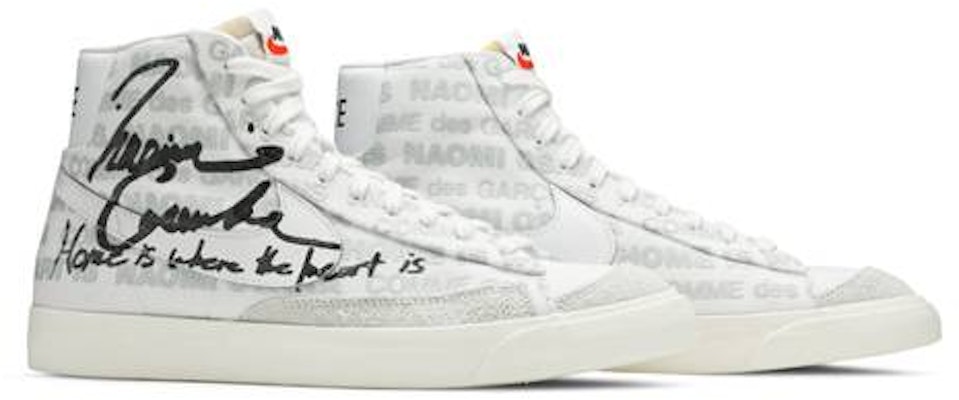 Comme des garçons x naomi osaka x nike blazer mid hot sale