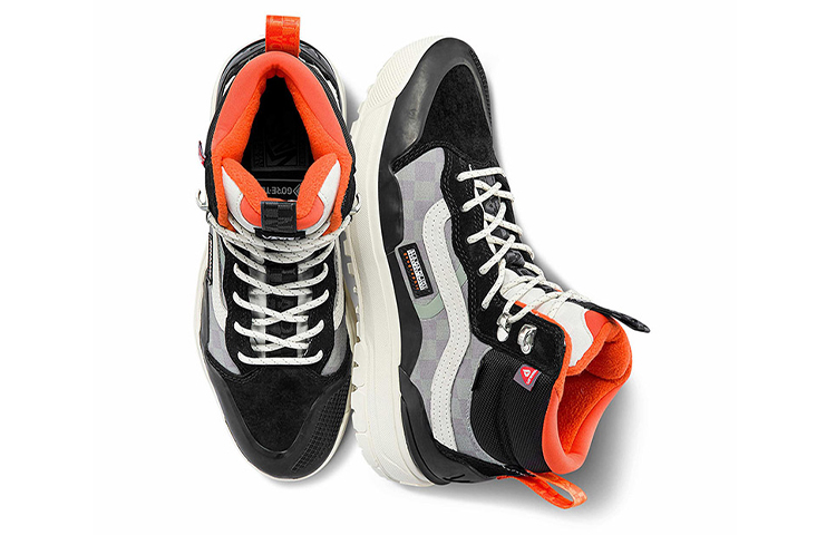 Lookbook Napapijri x Vans Ultrarange EXO-HI MTE-2 'Hitam' VN0A5KXWA6Y