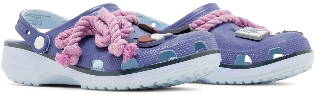 Naruto Shippuden x Crocs Classic Clog 'Sasuke' 209884-4JQ Cheap Naruto Shippuden x Crocs Classic Clog 'Sasuke' 209884-4JQ