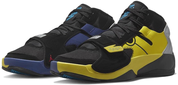 Naruto x Air Jordan Zion 2 SP PF 'Naruto vs. Sasuke' FB1628-087/FB2219-087 Lookbook Naruto x Air Jordan Zion 2 SP PF 'Naruto vs. Sasuke' FB1628-087/FB2219-087