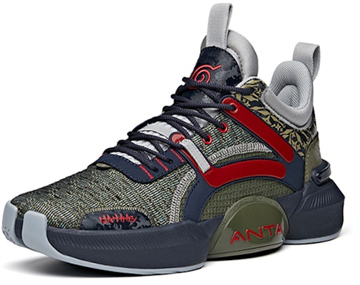 Anta Naruto x Mid 'Kakashi Olive Green' 112121615S-3 Lookbook Anta Naruto x Mid 'Kakashi Olive Green' 112121615S-3