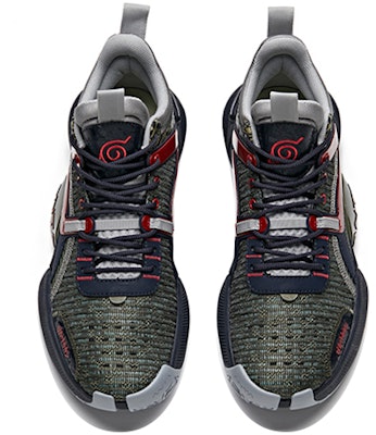 Anta Naruto x Mid 'Kakashi Olive Green' 112121615S-3 Shop Anta Naruto x Mid 'Kakashi Olive Green' 112121615S-3