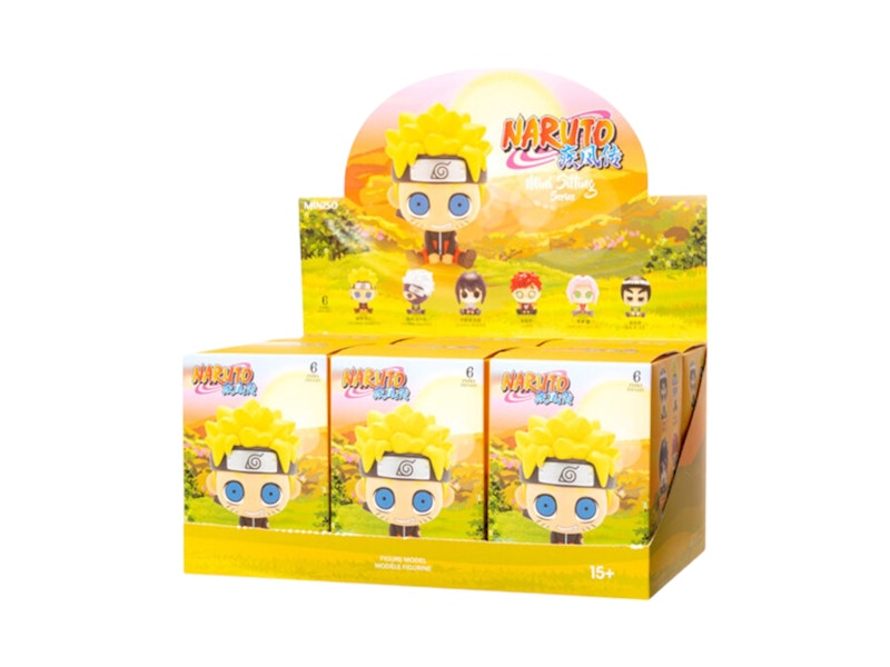 Naruto x Miniso Shippuden Mini Sitting Series Figure Sealed Case (6 Blind Box)