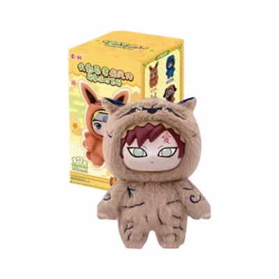 Naruto Miniso Top Toy Beast Party Gaara Plush Keychains