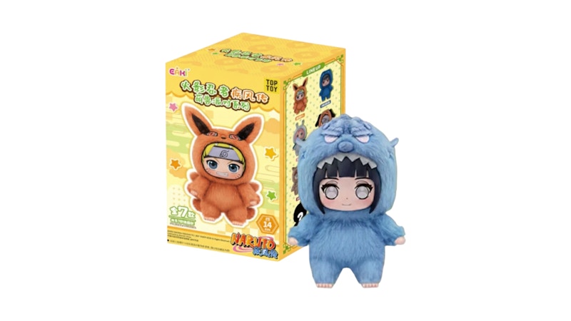 Naruto x Miniso Top Toy Beast Party Hinata Hyuga Plush Keychains