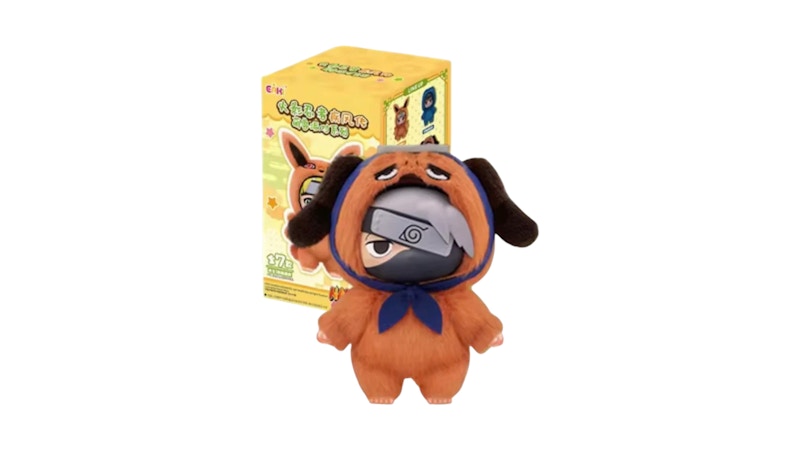 Naruto x Miniso Top Toy Beast Party Kakashi Hatake Plush Keychains