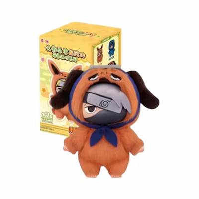 Naruto Miniso Top Toy Beast Party Kakashi Hatake Plush Keychains