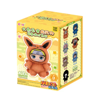 Naruto Miniso Top Toy Beast Party Plush Keychains Single Blind Box