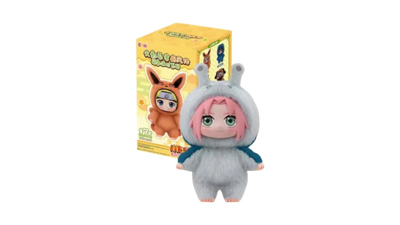 Naruto Miniso Top Toy Beast Party Sakura Haruno Plush Keychains