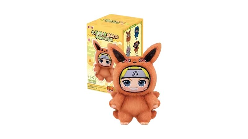 Naruto x Miniso Top Toy Beast Party Uzumaki Plush Keychains