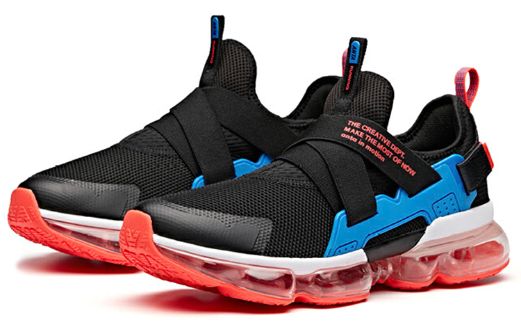 Lookbook NASA x Anta安踏 太空遊者 耐磨透氣 低筒 跑步鞋 黑藍