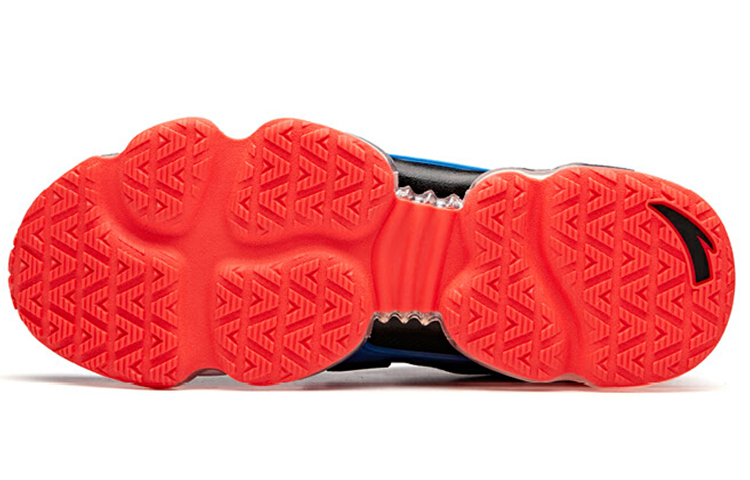 Details for NASA x Anta安踏 太空遊者 耐磨透氣 低筒 跑步鞋 黑藍