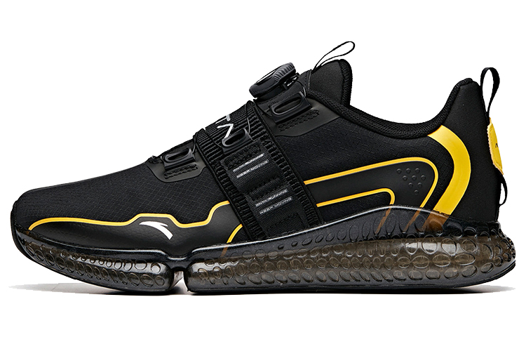 Anta NASA Running Sneakers 'Black Yellow'