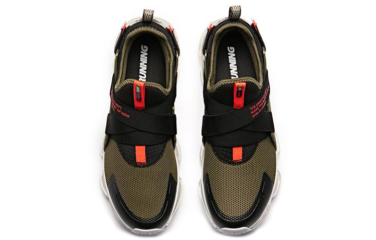 Anta NASA Running Shoes Low 'Black Green' 圖 3