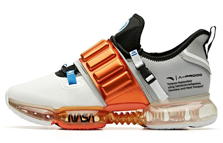 Anta NASA x SEEED 'Zero Boundary Low White Orange' 912015502-2