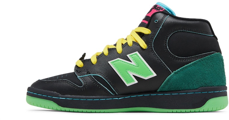Natas Kuapas x New Balance Numeric 480 'Hitam Lime Hijau' Tinggi NM480HSN Lookbook Natas Kuapas x New Balance Numeric 480 'Hitam Lime Hijau' Tinggi NM480HSN