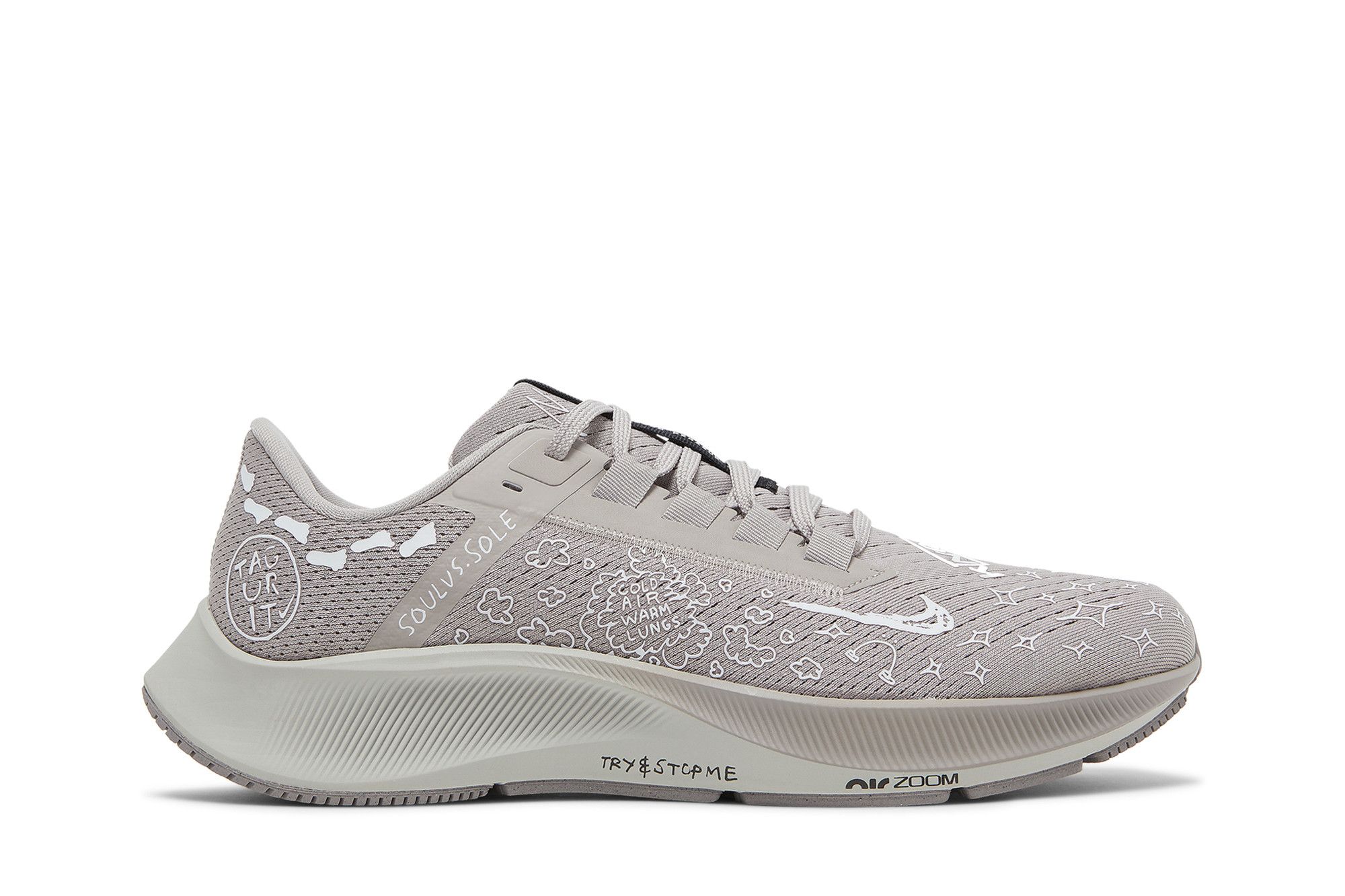 Nathan Bell x Nike Air Zoom Pegasus 38 A.I.R. 'Run To A Magical Place - College Grey' DM1610-001