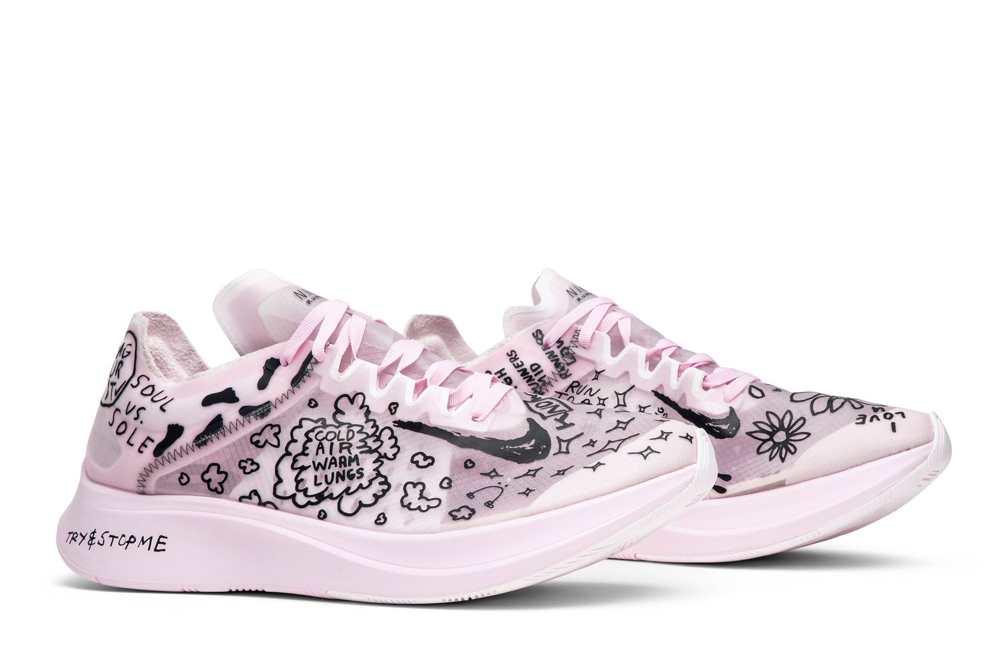 Buy Nathan Bell x Nike Zoom Fly SP Doodles AT5242 100 Novelship